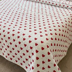 Desenli Pamuklu Kapitone Pike