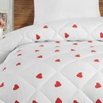 Desenli Silikon Yorgan - 1