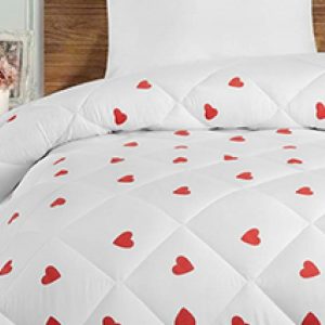 Desenli Silikon Yorgan