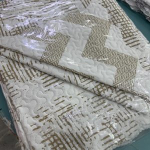 Desenli Pamuklu Kapitone Pike