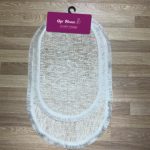 İkili Naturel Pamuk  Dokuma Klozet Takımı - 4