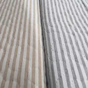 Pera Serisi Naturel Yatak Örtüsü Takımı