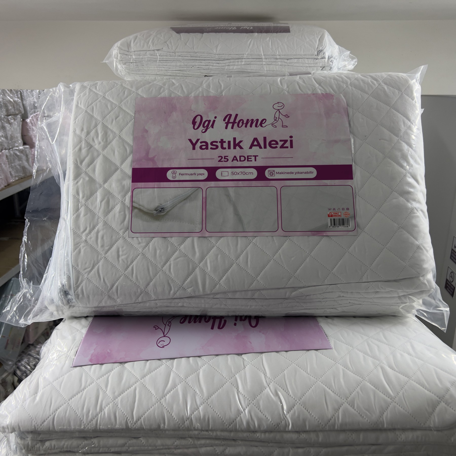 2’li Paketli Yastık Alezi